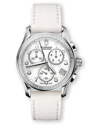 Swiss Army Ladies Chrono Classic - White Mother of Pearl - Date - Tachymeter