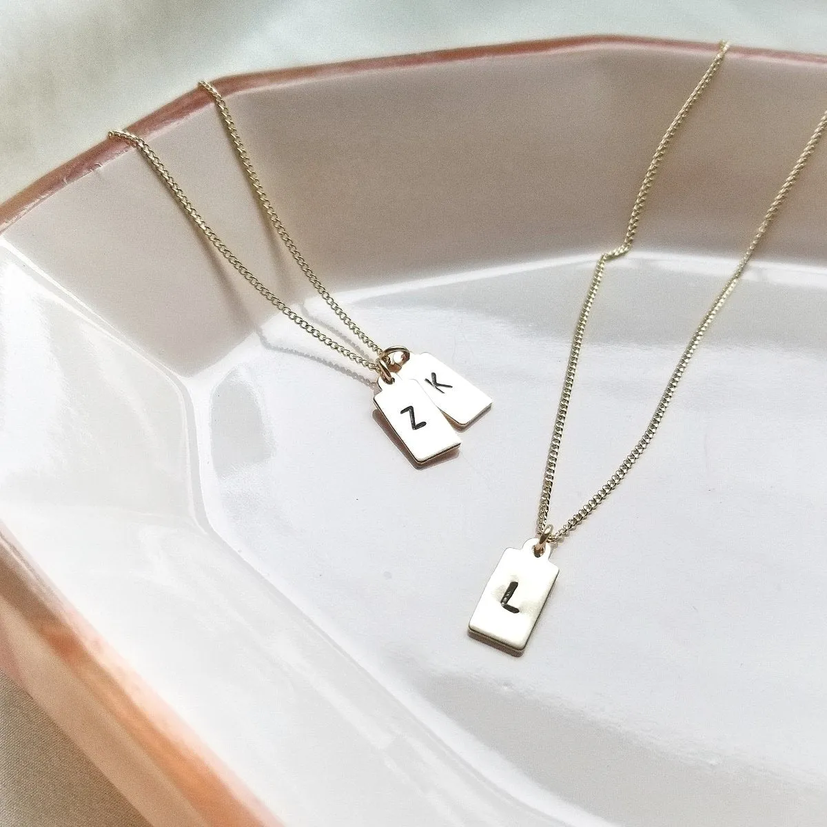Tag Necklace