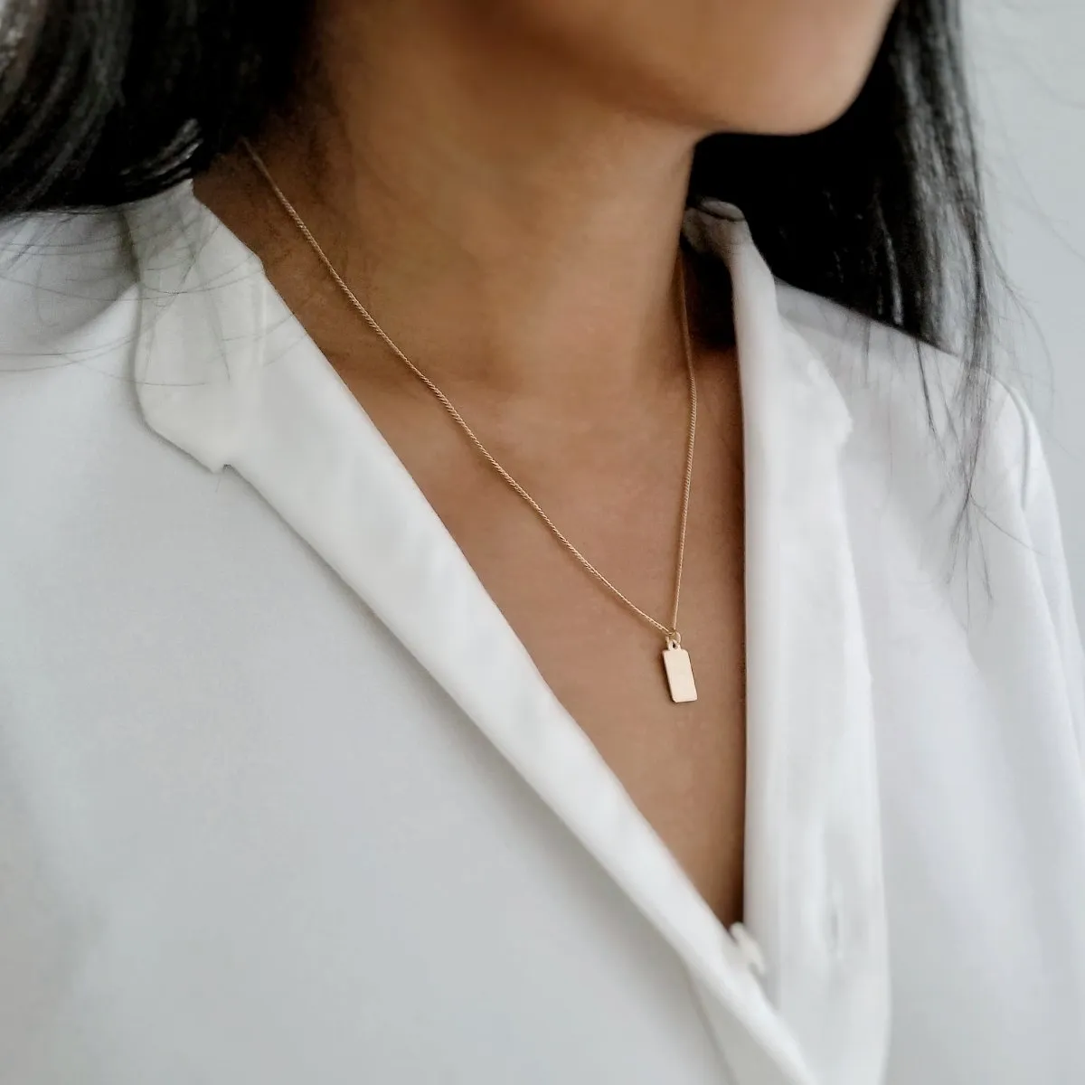 Tag Necklace