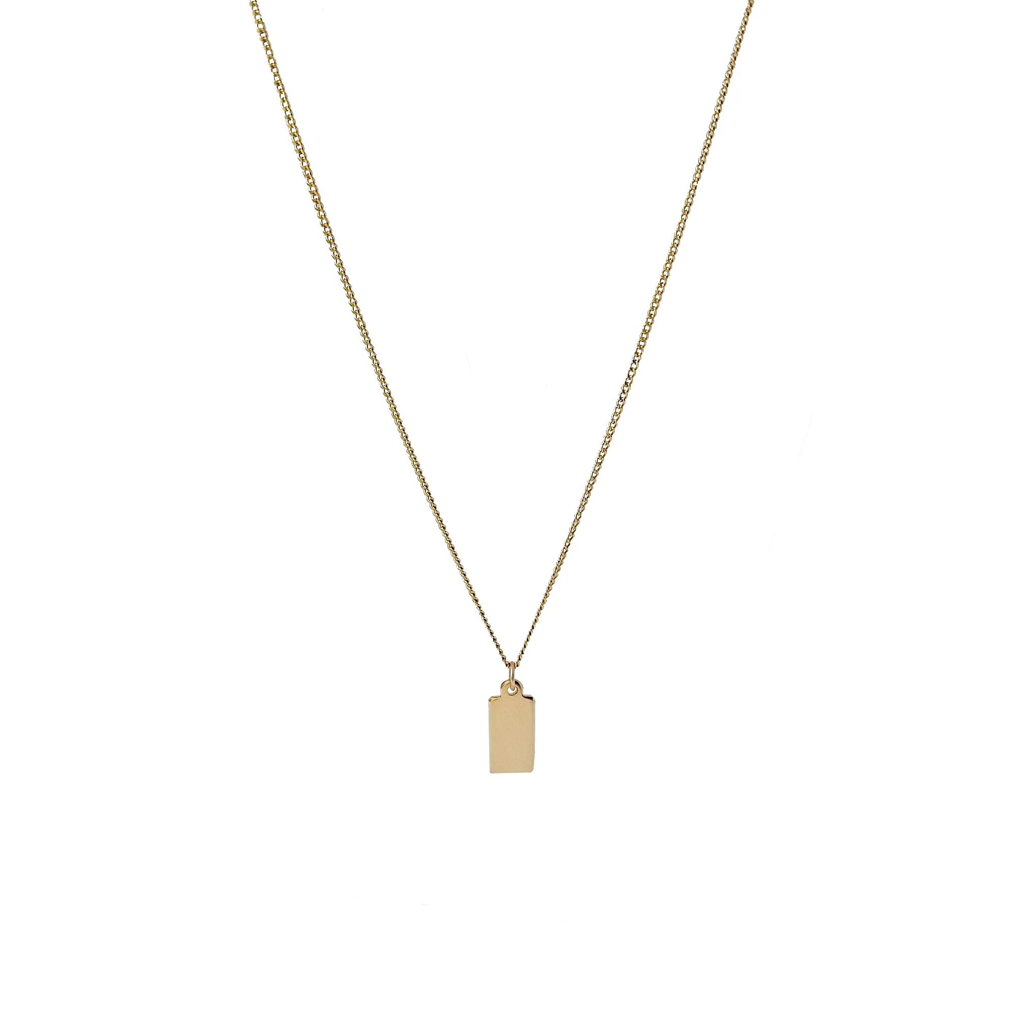 Tag Necklace