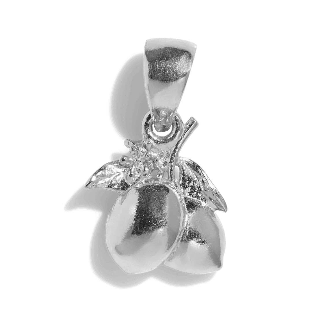 THE LEMON PENDANT - Solid 14k gold