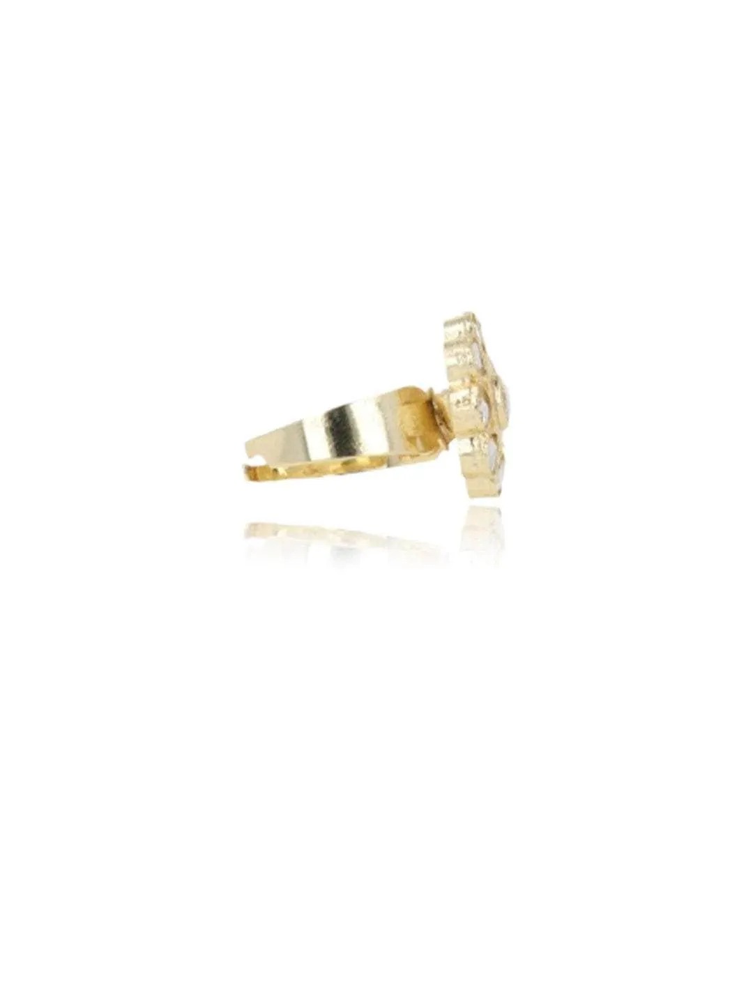 Tiny Dabi Kundan Ring