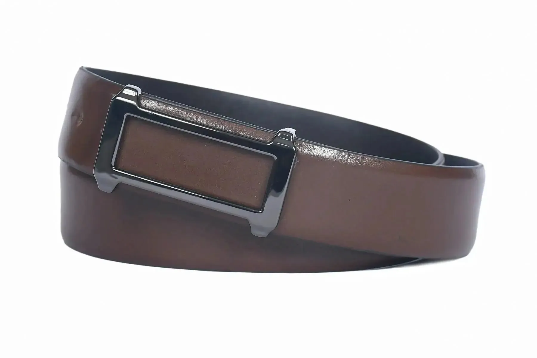 Top Notch Leather Belt For Men - Color Brown (SKU TP0033)