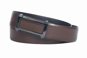 Top Notch Leather Belt For Men - Color Brown (SKU TP0033)