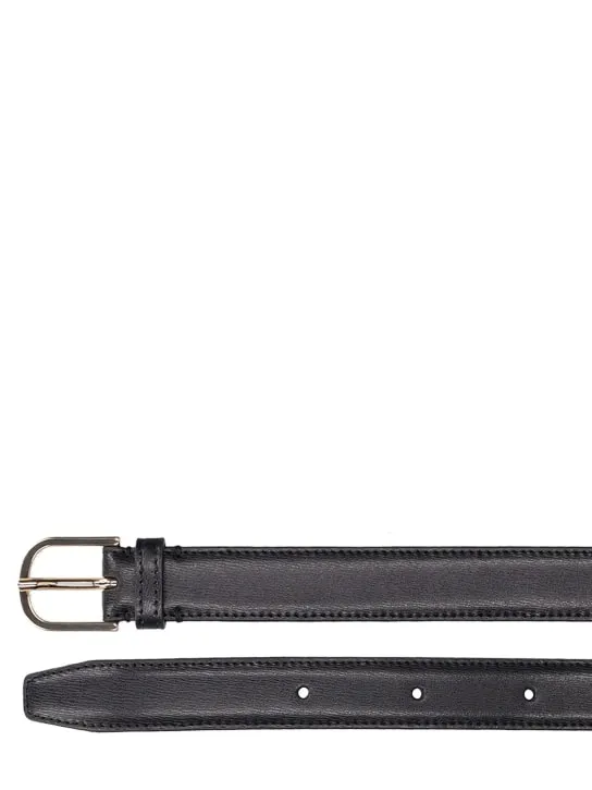 Toteme   2.5cm Slim leather belt 