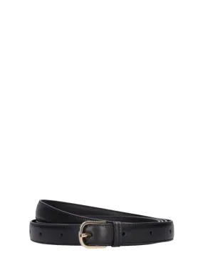 Toteme   2.5cm Slim leather belt 