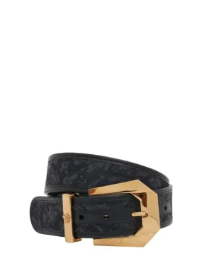 Versace   40mm tech jacquard belt 