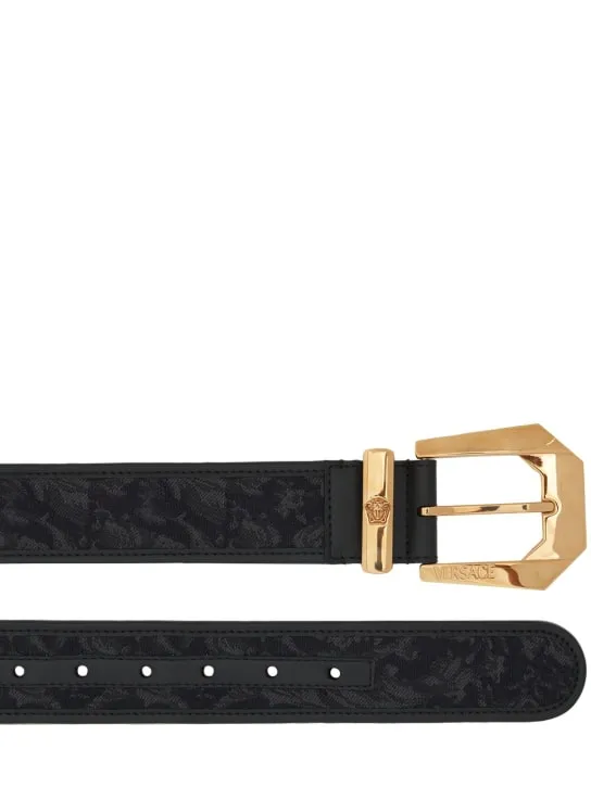 Versace   40mm tech jacquard belt 