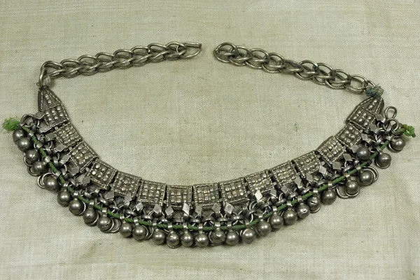 Vintage Silver Necklace Parts from Afghanistan