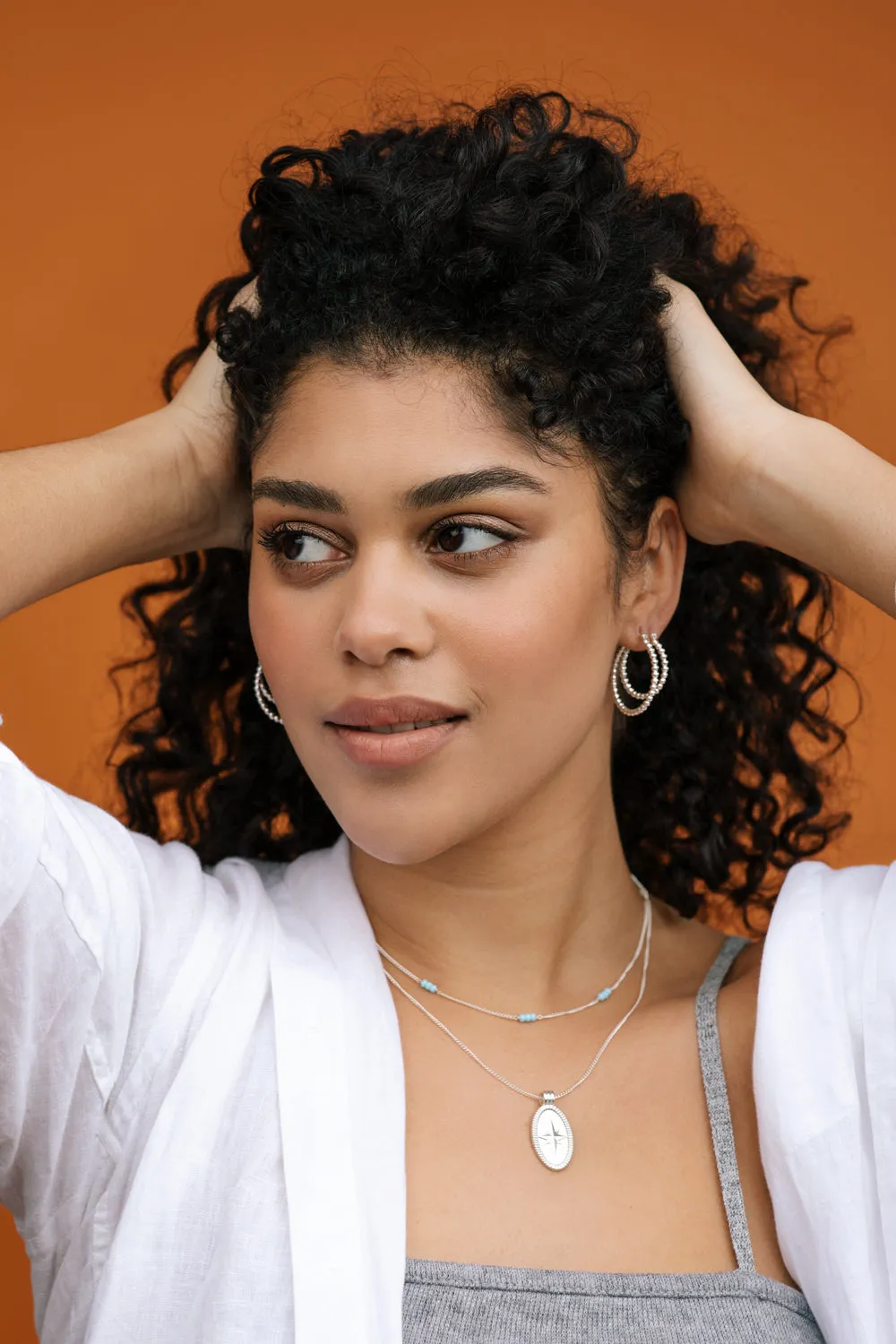 Wander pendant silver