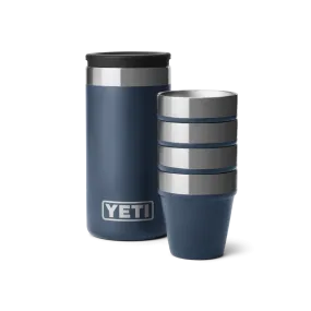 Yeti Shot Glasses & Case - Navy